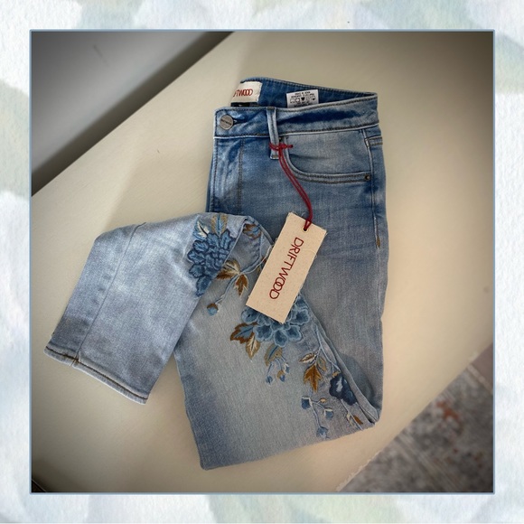 DRIFTWOOD Jackie Pale Escape High Rise Skinny Jeans size 27 NWT! - Picture 4 of 7
